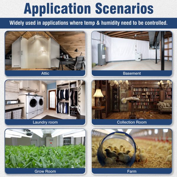 Adjustable Dual Thermostat and Humidity Control Switch Application