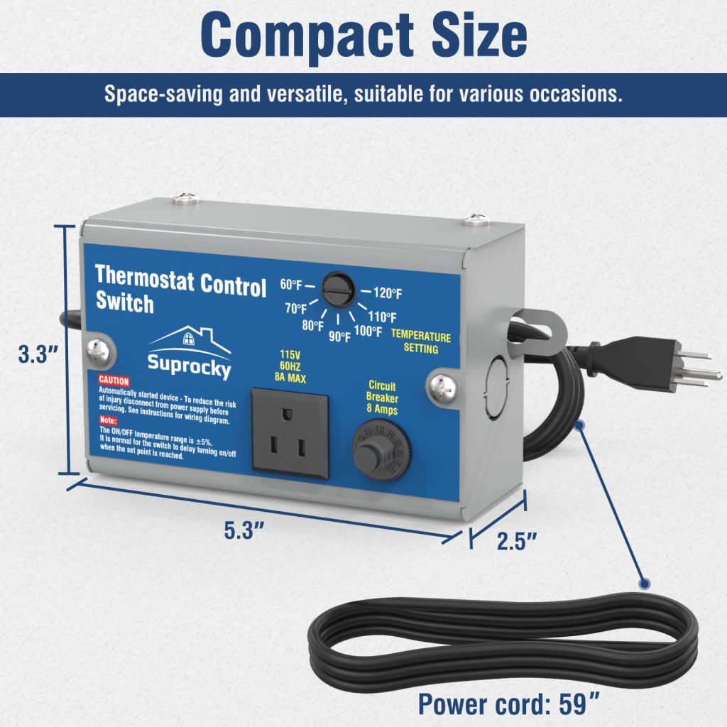 Adjustable Thermostat Control